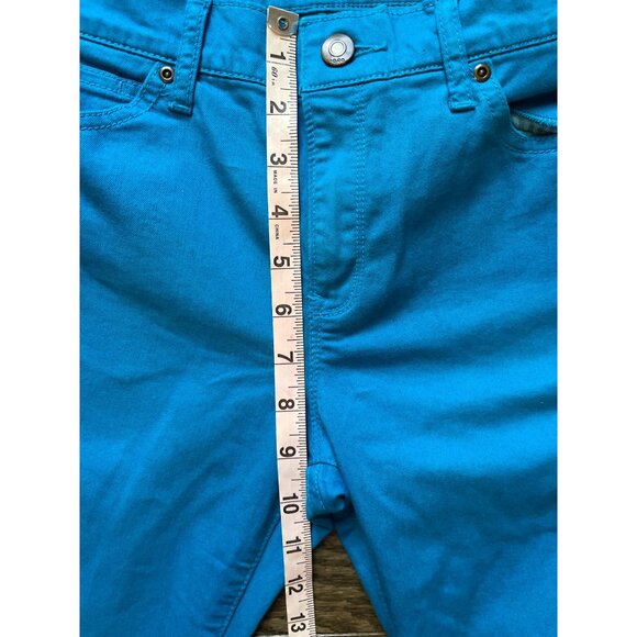 Gap 1969 Womens Legging Jeans Size 29/8 Turquoise Cotton Blend - Picture 6 of 7